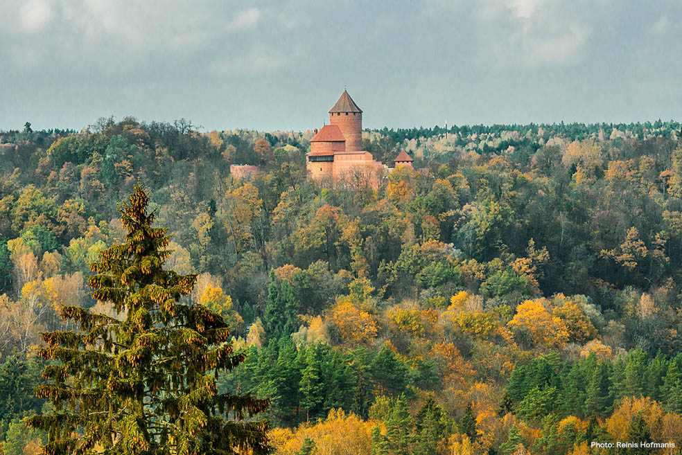 LifTE北欧の暮らし ラトビア政府観光局がお勧めする国立公園4選 ガウヤ川国立公園(Gauja National Park)