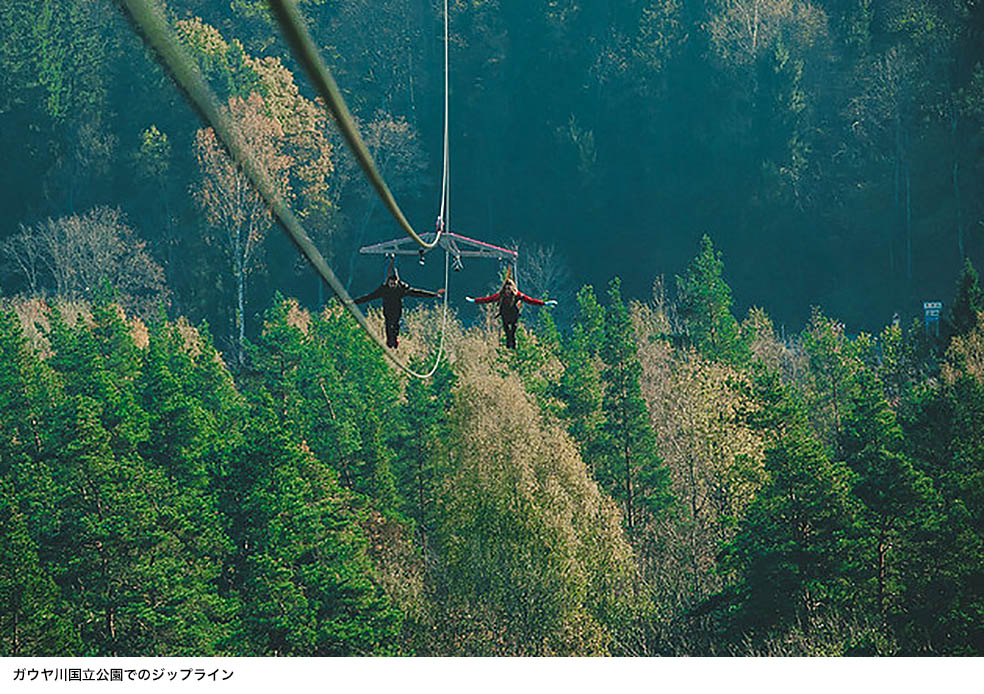 LifTE北欧の暮らし ラトビア政府観光局がお勧めする国立公園4選 ガウヤ川国立公園(Gauja National Park)