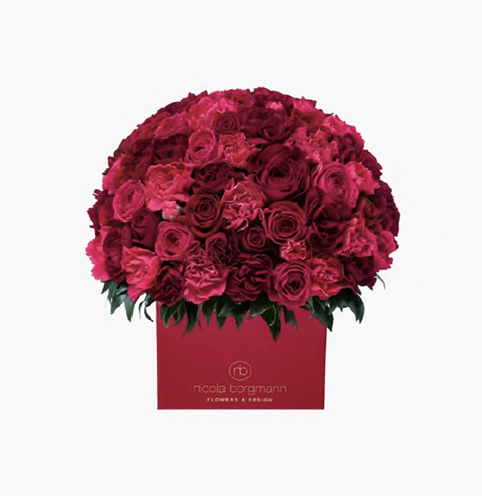 LifTe北欧の暮らし デンマーク出身のフラワーアーティスト ニコライ・バーグマンが手がける2026年母の日コレクション マザーズデイコレクション2026 - My message for you」フレッシュフラワーキューブアレンジメント