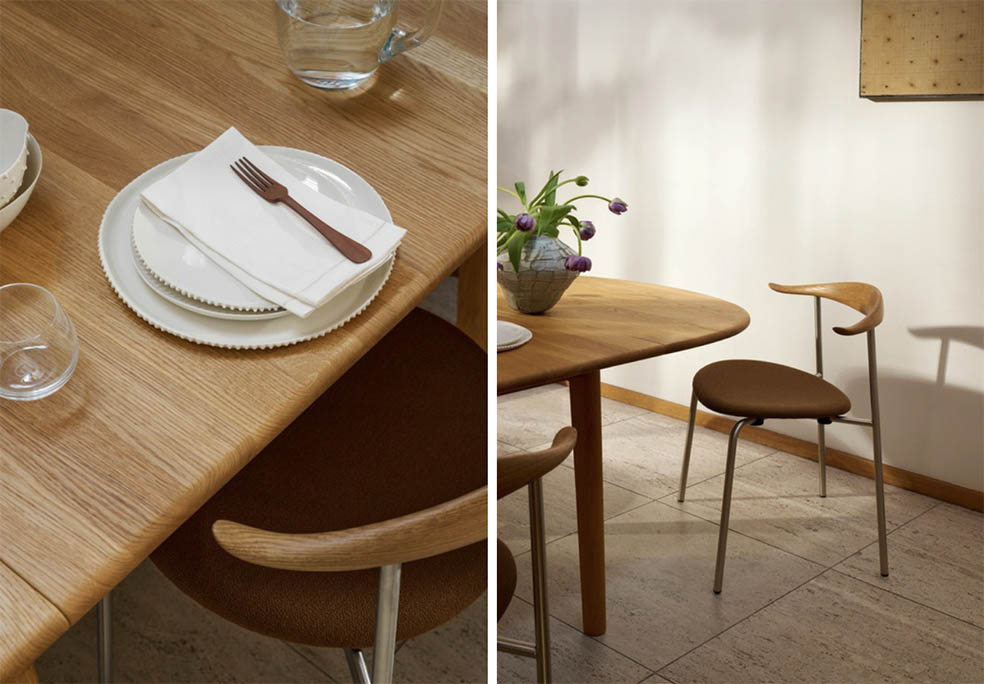 LifTe北欧の暮らし デンマークの王室御用達の家具メーカー「Carl Hansen & Søn(カール・ハンセン&サン)」が販売するCH002 ダイニングテーブル【デザイン：ハンス J. ウェグナー】