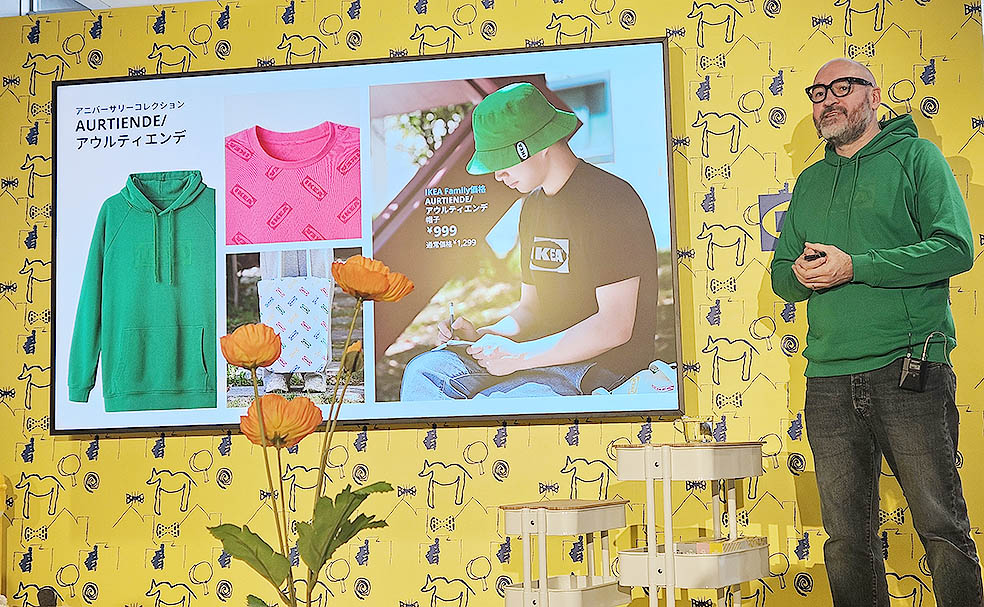 LifTe北欧の暮らし スウェーデン発祥で日本初号店となるIKEA TOKYO-bayで開催されたイケア日本出店20周年を祝うプレス向けイベントで登壇したイケア・ジャパンのGrowth and Marketing Manager、ニコラス・ジョンソン氏