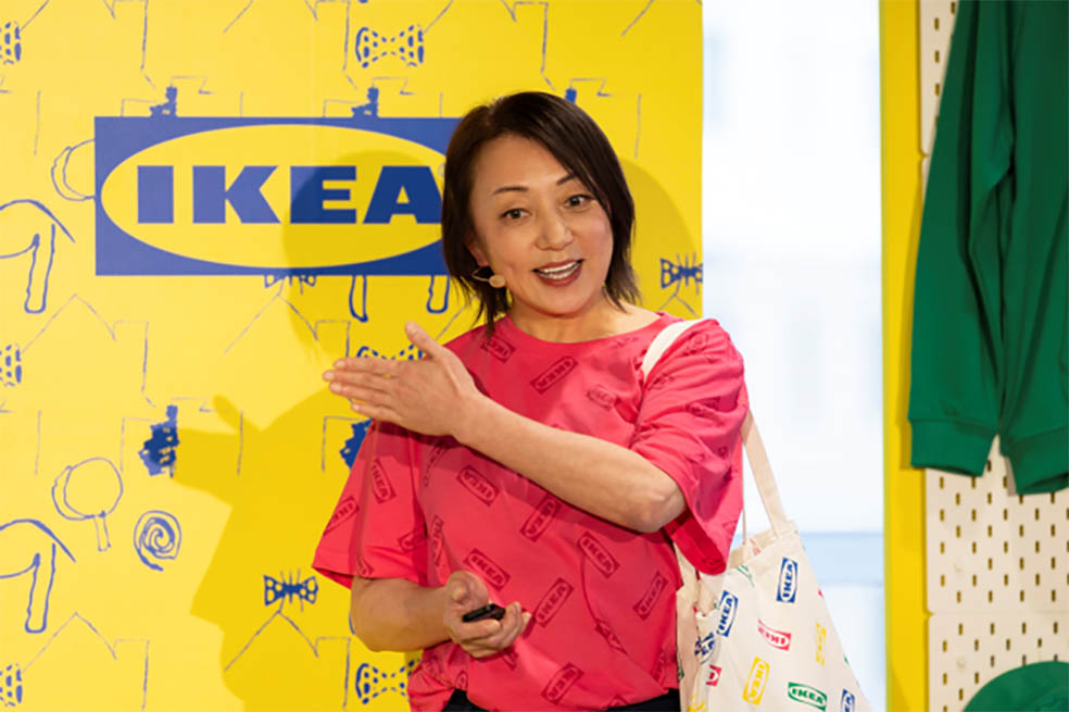 LifTe北欧の暮らし スウェーデン発祥で日本初号店となるIKEA TOKYO-bayで開催されたイケア日本出店20周年を祝うプレス向けイベントで登壇したイケア・ジャパン20周年プロジェクトを担当する村上美貴氏