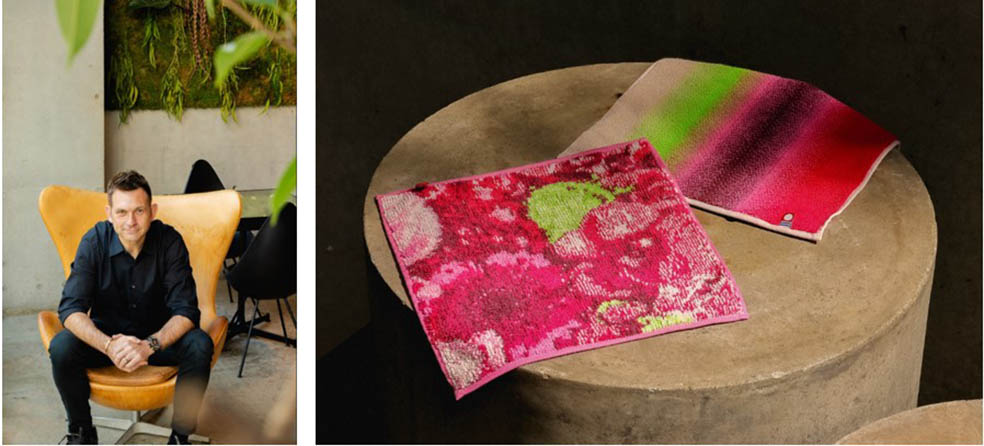 LifTe北欧の暮らし デンマーク出身のフラワーアーティスト ニコライ・バーグマンとファミマのコンビニエンスウェアがコラボして発売するタオルハンカチ