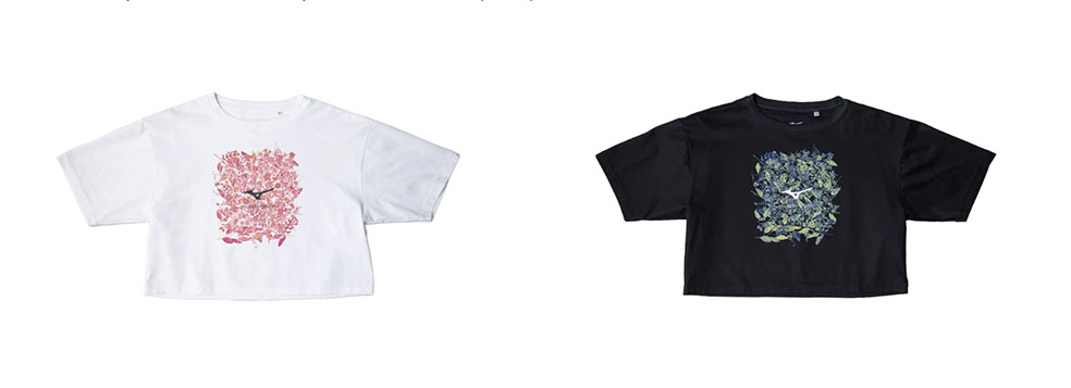 デンマーク出身のフラワーアーティスト ニコライ・バーグマンのフラワーデザインブランド Nicolai Bergmann Flowers & Design と、今年創業120周年を迎える総合スポーツ用品メーカー Mizuno による初のコラボレーションアパレル「Nicolai Bergmann × Mizuno - Bloom, Simply.」