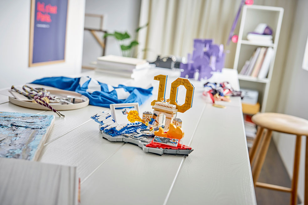 LifTe北欧の暮らし デンマーク発祥のレゴが5月1日より発売を開始するサッカースター選手のキリアン・エムバペをモデルにしたレゴ®エディション キリアン・エムバペ：ゴールの瞬間