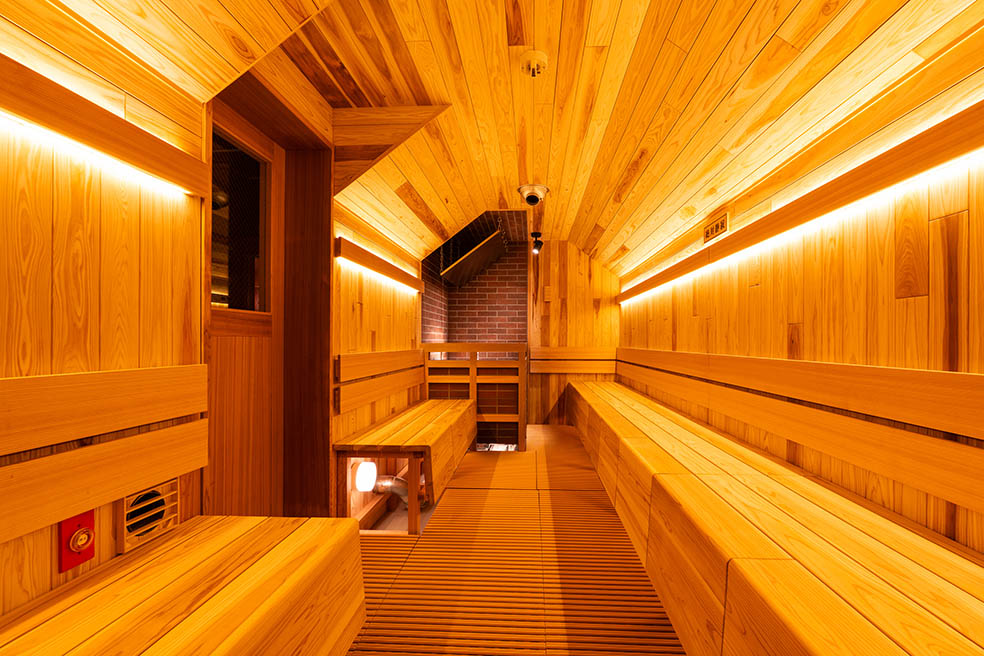 4月13日に神田・秋葉原エリアにオープンする新しいサウナ専門施設「SHIAGARU SAUNA」の深部体温サウナ