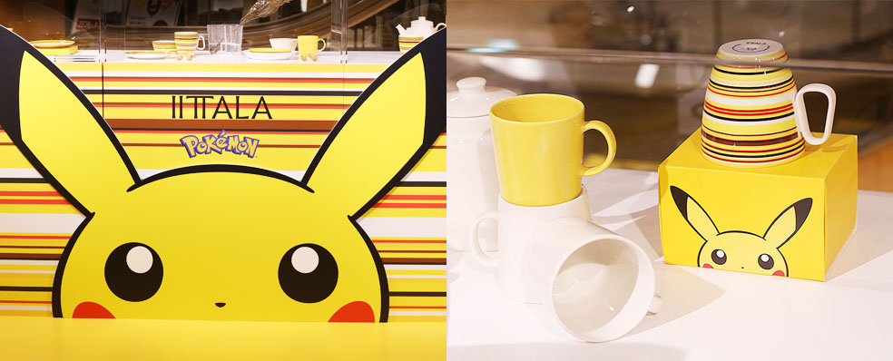 LifTe北欧の暮らし フィンランドのIITTALA(イッタラ)と任天堂のポケモンがコラボしたコレクション「イッタラ × ポケモン オリゴ」が登場 記念してアトレ恵比寿でポップアップが開催