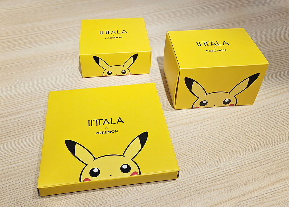LifTe北欧の暮らし フィンランドのIITTALA(イッタラ)と任天堂のポケモンがコラボしたコレクション「イッタラ × ポケモン オリゴ」が登場 記念してアトレ恵比寿でポップアップが開催 パッケージ