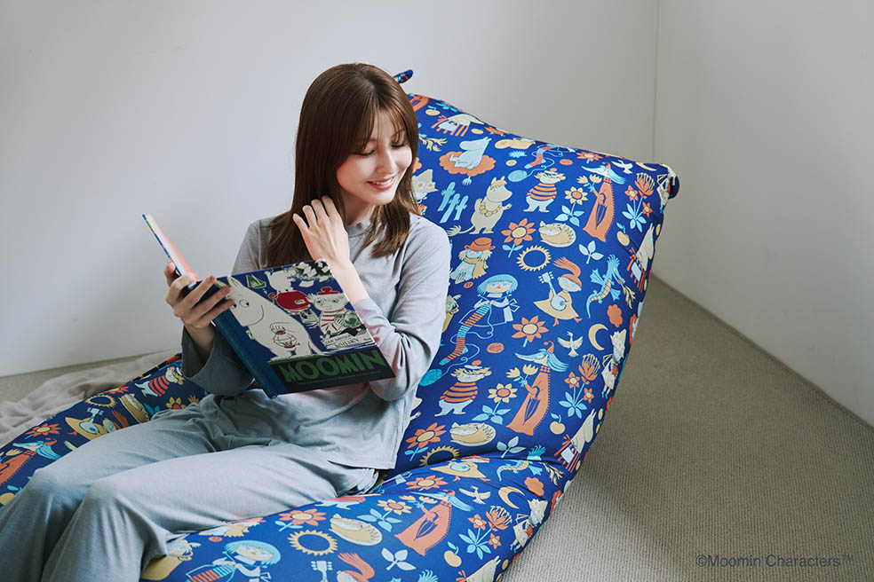 LifTe北欧の暮らし フィンランドのムーミンとYogibo(ヨギボー)がコラボした第二弾アイテムMOOMIN Yogibo Max vintage