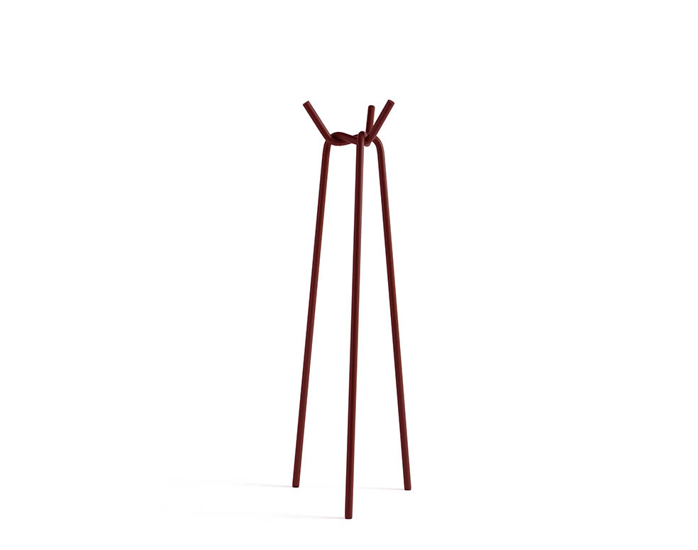 LifTe北欧の暮らし デンマークのHAY(ヘイ)が発売する人気コートラック「KNIT」のアジア限定カラー「Bordeaux(ボルドー)」デザインを手がけたのは、日本人プロダクトデザイナー・倉本仁