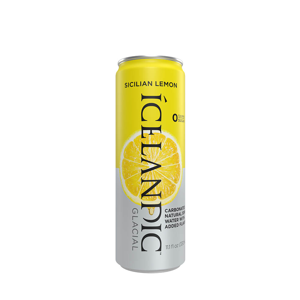 LifTe北欧の暮らし アイスランドのプレミアムウォーター「Icelandic Glacial(アイスランディック・グレーシャル)」から、発売された軽やかな炭酸を楽しめる「Sparklingシリーズ」Sicilian Lemon(シチリアン・レモン)