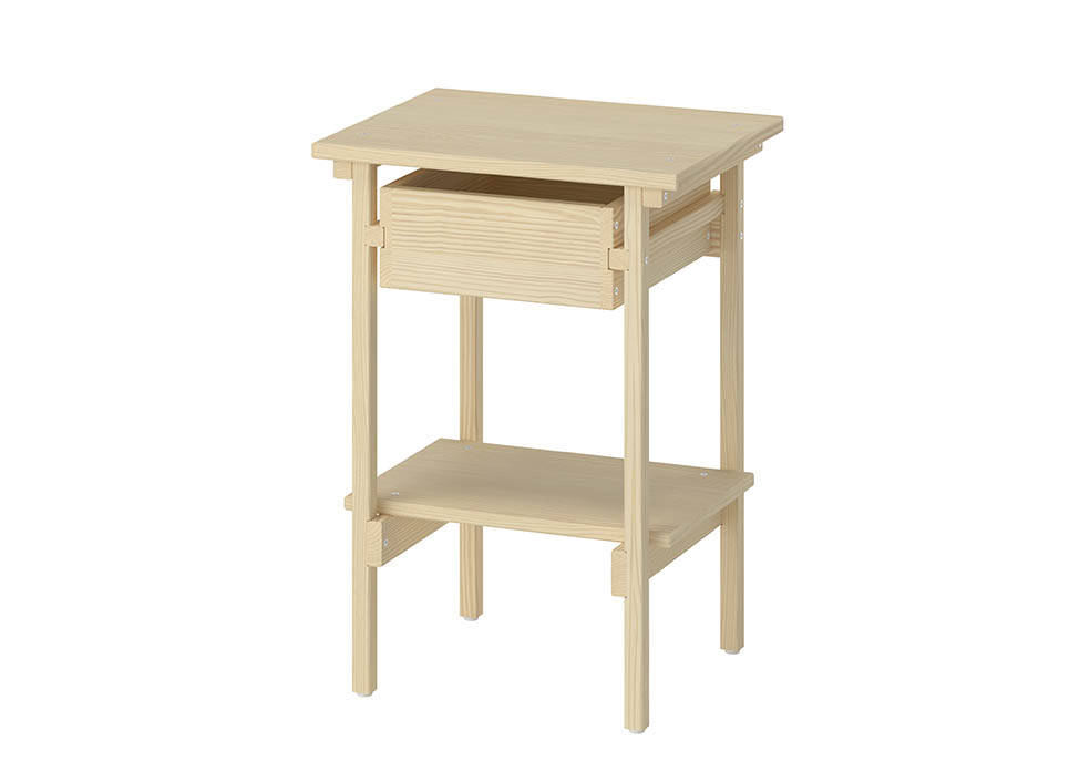 LifTe北欧の暮らし スウェーデン発祥のイケア(IKEA)から「こんにちは、秋」をテーマにした新商品が発売中 【KRONÖREN/クロノーレン】 ベッドサイドテーブル