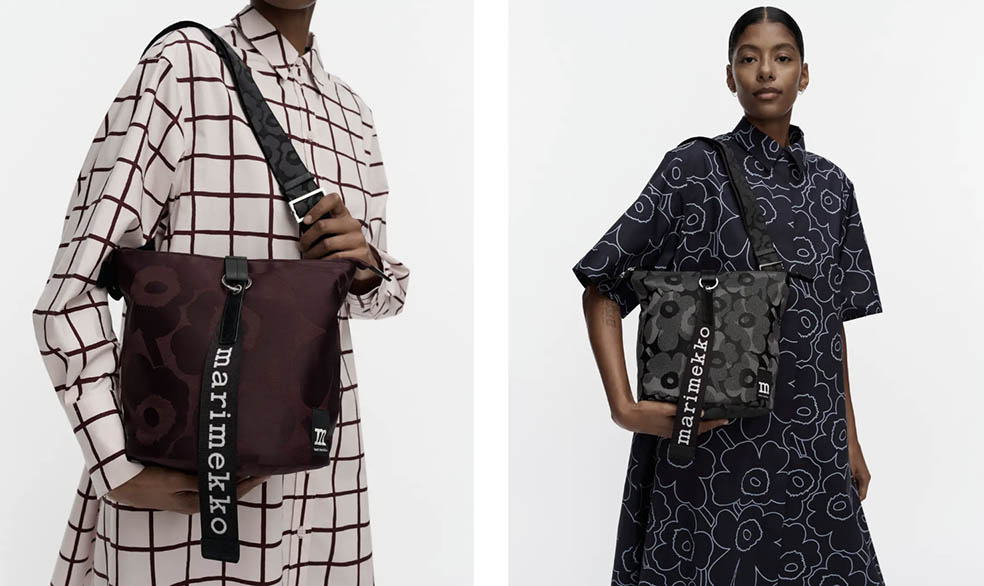 LifTe北欧の暮らし フィンランドのmarimekko(マリメッコ)の「Wear all day bags」シリーズのプレフォールコレクションが発売 unikko(ウニッコ)ショルダーバッグ
