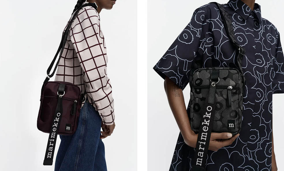LifTe北欧の暮らし フィンランドのmarimekko(マリメッコ)の「Wear all day bags」シリーズのプレフォールコレクションが発売 unikko(ウニッコ)ショルダーバッグ