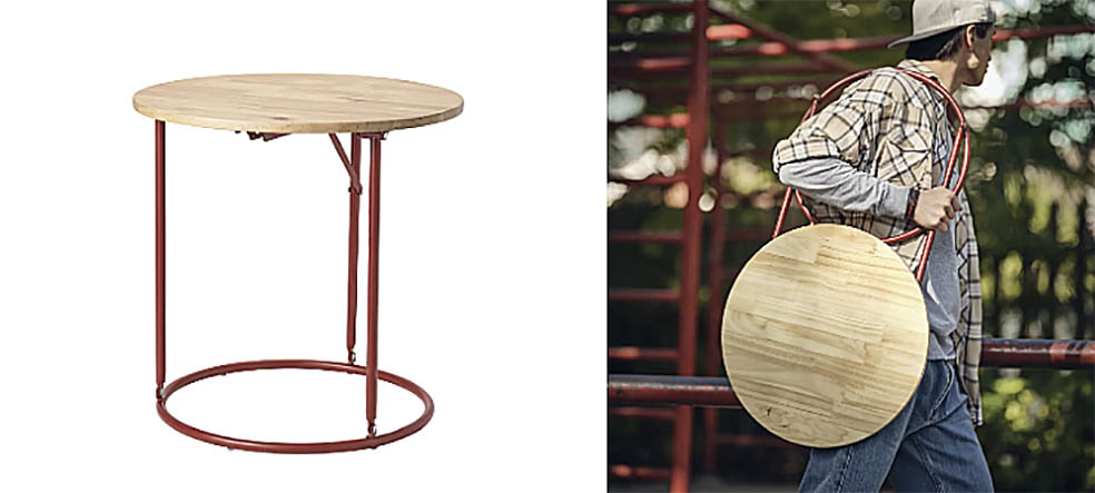 LIfTe北欧の暮らし スウェーデン発のIKEA(イケア)が8月5日から発売開始した新コレクション「KOMPISHÄNG/コンピスヘング コレクション」サイドテーブル