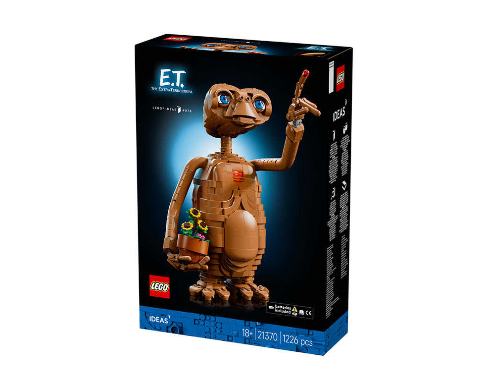 LifTe北欧の暮らし デンマーク発祥のレゴが発売する1980年代公開されたアメリカ映画「E.T.」スティーブン・スピルバーグ監督 パッケージ