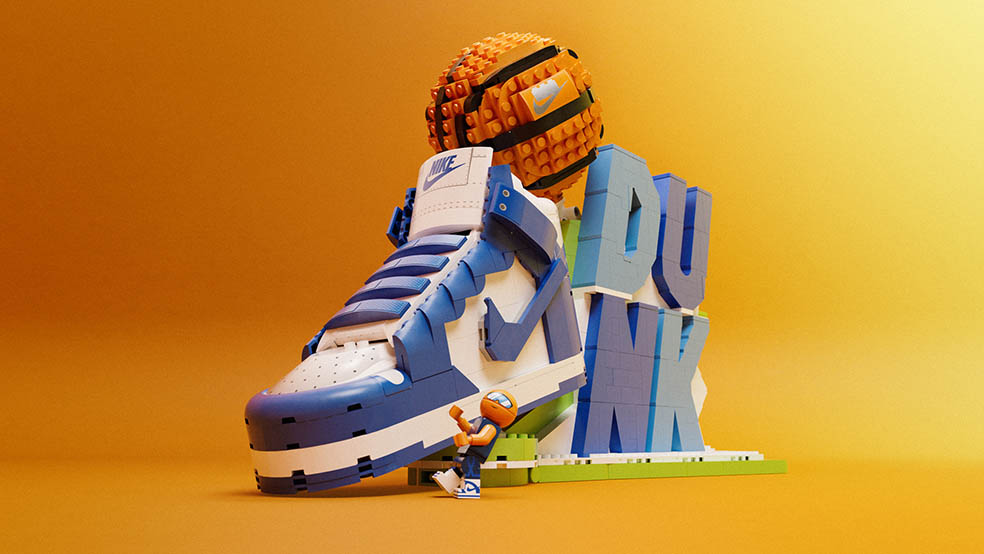 LifTe北欧の暮らし デンマーク発祥のレゴがナイキとコラボして発売中のレゴ® Nike Dunk x LEGO® セット