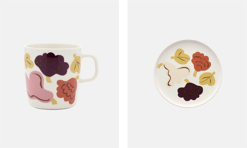 LifTe北欧の暮らし フィンランドのマリメッコ(marimekko)の新作ホームコレクション Erja Hirvi(エルヤ・ヒルヴィ)がデザインしたクカスタ クッカーン(Kukasta kukkaan)