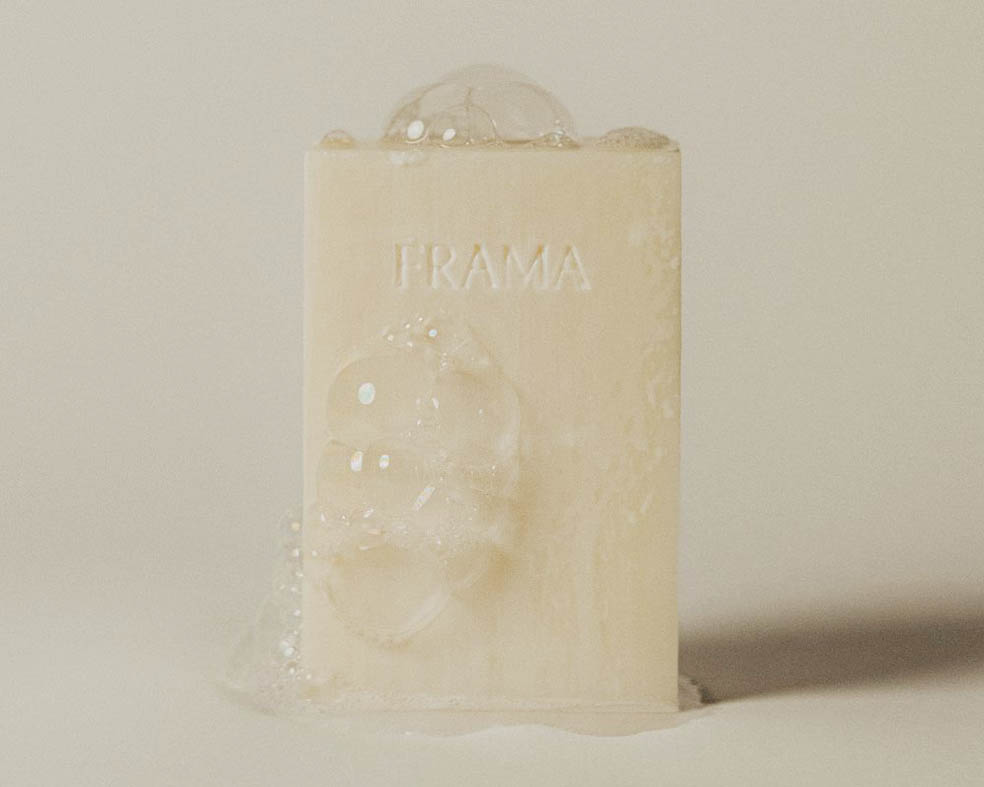 LifTe北欧の暮らし デンマークのコペンハーゲンのブランドFRAMA(フラマ)から発売された固形石けん「FRAMA Care Bar Soap」