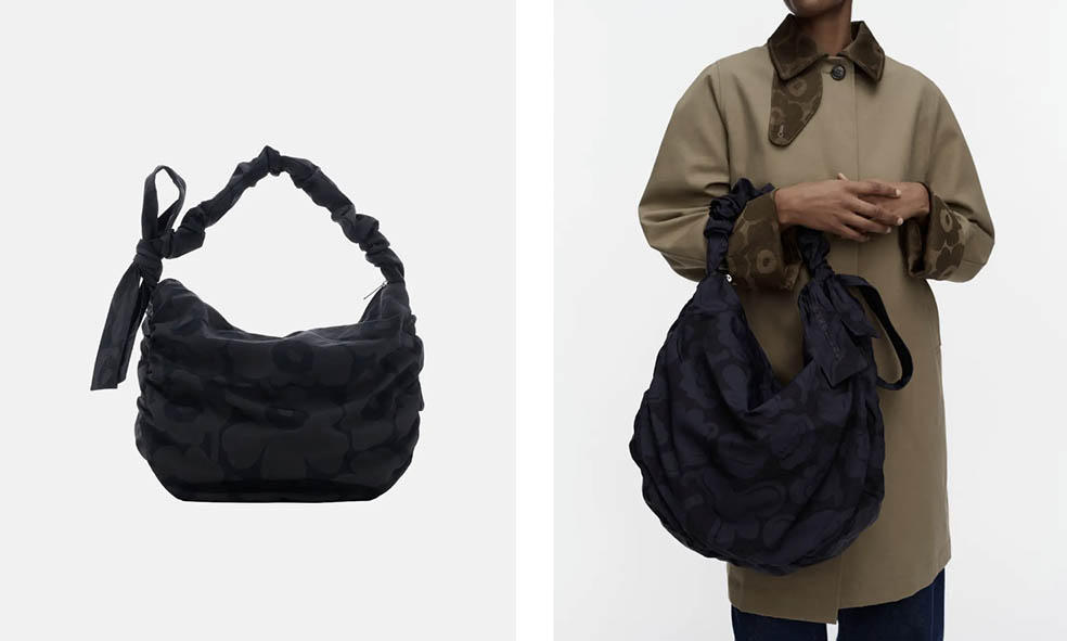 LifTe北欧の暮らし フィンランドの「Marimekko(マリメッコ)」が8月21日より発売開始する新しいバッグコレクション「Utu bag(ウトゥ バッグ)」【Unikko】 クロスボディバッグと【Kukasta kukkaan】 クロスボディバッグ