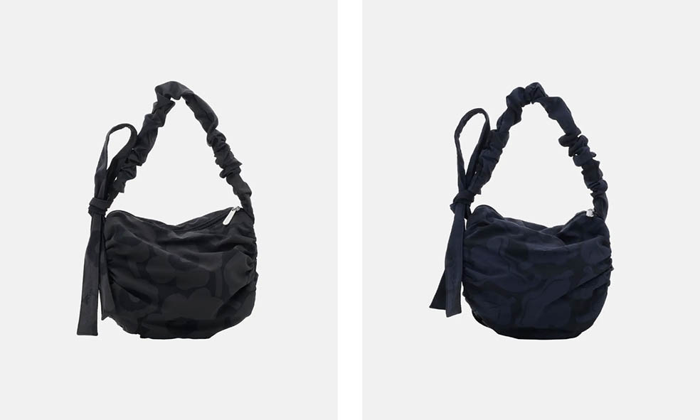 LifTe北欧の暮らし フィンランドの「Marimekko(マリメッコ)」が8月21日より発売開始する新しいバッグコレクション「Utu bag(ウトゥ バッグ)」【Unikko】 クロスボディバッグと【Kukasta kukkaan】 クロスボディバッグ