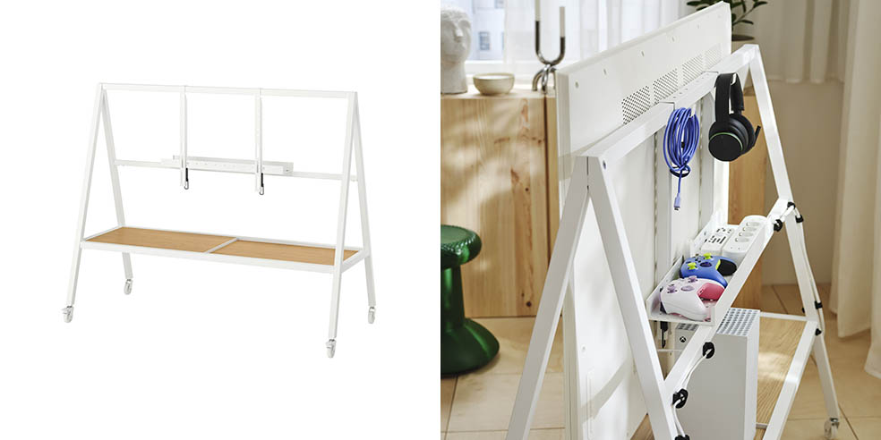 LifTe北欧の暮らし スウェーデン発祥のIKEA(イケア)がXboxとコラボレーションして発売開始するゲーミング家具 ゲーミングテレビスタンド キャスター付き