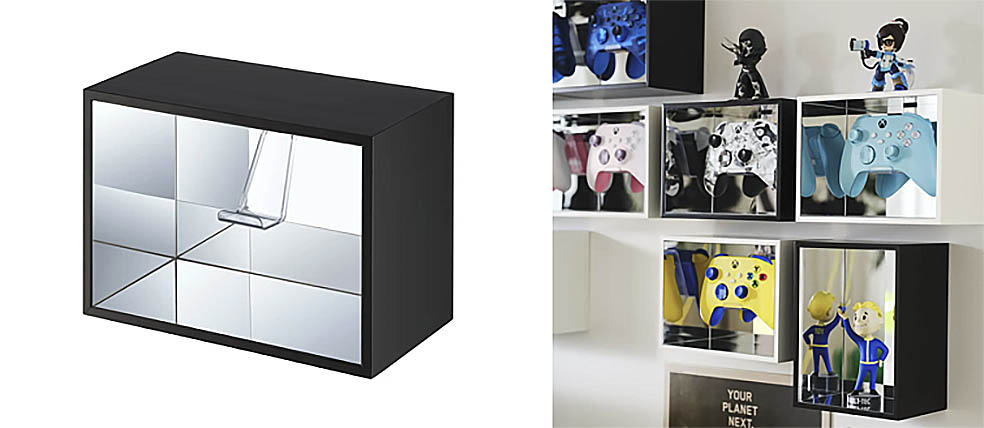 LifTe北欧の暮らし スウェーデン発祥のIKEA(イケア)がXboxとコラボレーションして発売開始するゲーミング家具 ゲーミングコントローラー展示ボックス