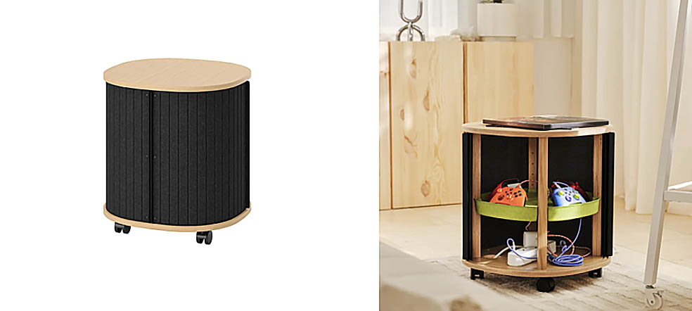 LifTe北欧の暮らし スウェーデン発祥のIKEA(イケア)がXboxとコラボレーションして発売開始するゲーミング家具 ゲーミングサイドテーブル キャスター付き