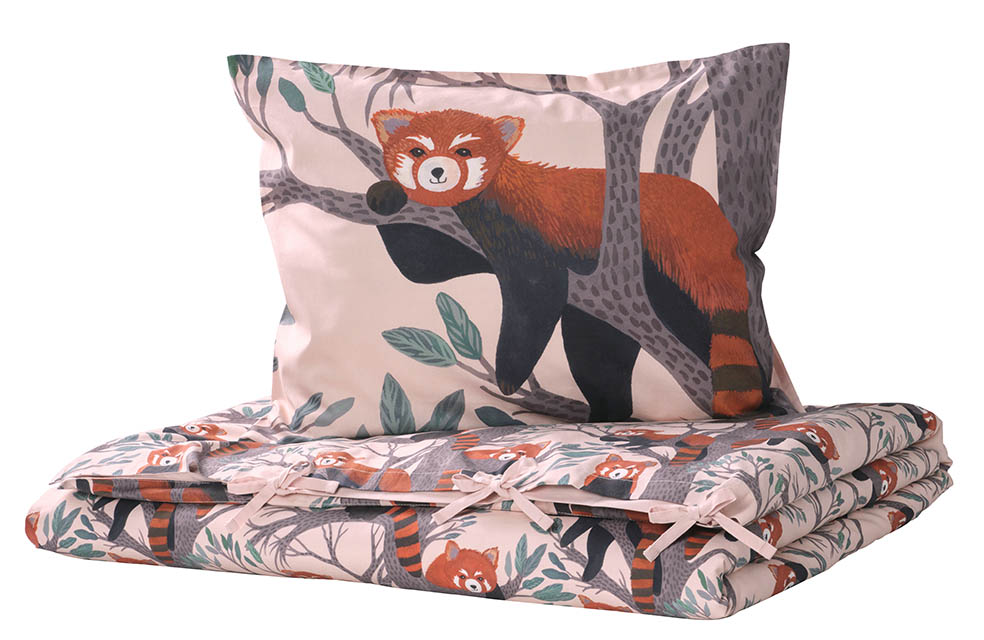 LifTe北欧の暮らし スウェーデン発祥のイケア(IKEA)からスウェーデンの野生動物保護センター「Nordens Ark(ノルデンス・アーク)」と共同開発し発売された新コレクション「ALPTALL/アルプタール コレクション」 掛け布団カバー＆枕カバー