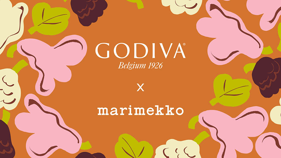 LifTe北欧の暮らし フィンランドのマリメッコ(marimekko)とチョコレートブランドGODIVA(ゴディバ)がコラボして発売するエルヤ・ヒルヴィが2024年に手がけた「Kukasta kukkaan(クカスタ クッカーン)を取り入れた