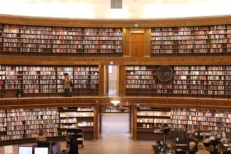 LifTe 北欧の暮らし スウェーデン ストックホルム ストックホルム市立図書館