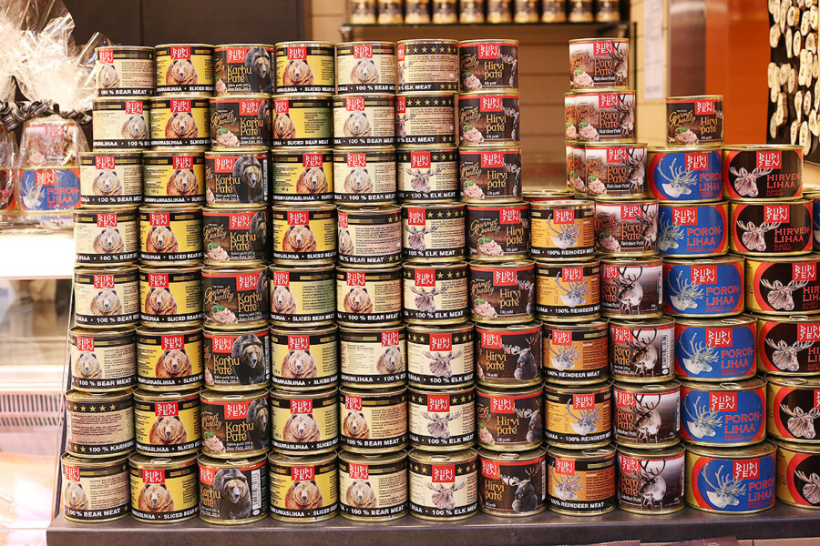 LifTe 北欧の暮らし フィンランド ヘルシンキ オールドマーケット 缶詰