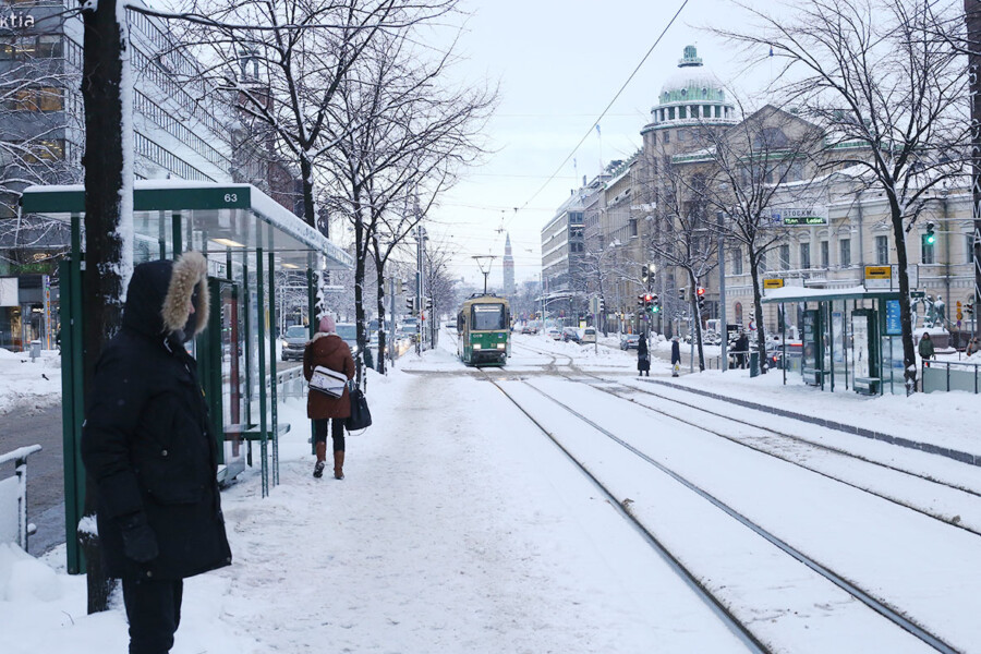 LifTe 北欧の暮らし 北欧の写真で涼をとる フィンランド ヘルシンキ トラム
