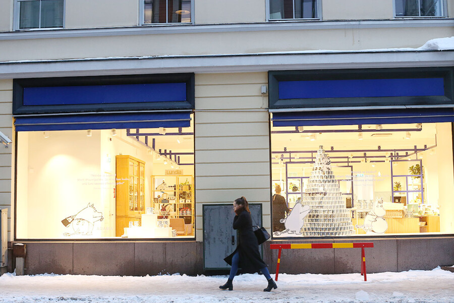 LifTe 北欧の暮らし 北欧の写真で涼をとる フィンランド ヘルシンキ イッタラショップ